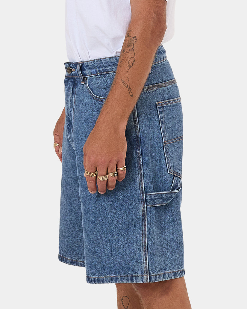 Mens Glazed And Confused Carpenter Denim Shorts