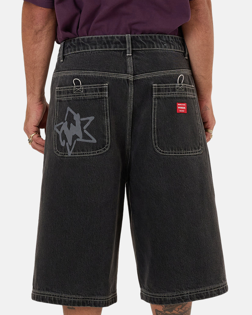 Mens Terrain Dozer Denim Shorts