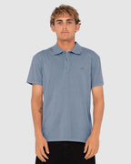 MENS COMP WASH SHORT SLEEVE POLO SHIRT