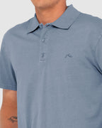 MENS COMP WASH SHORT SLEEVE POLO SHIRT