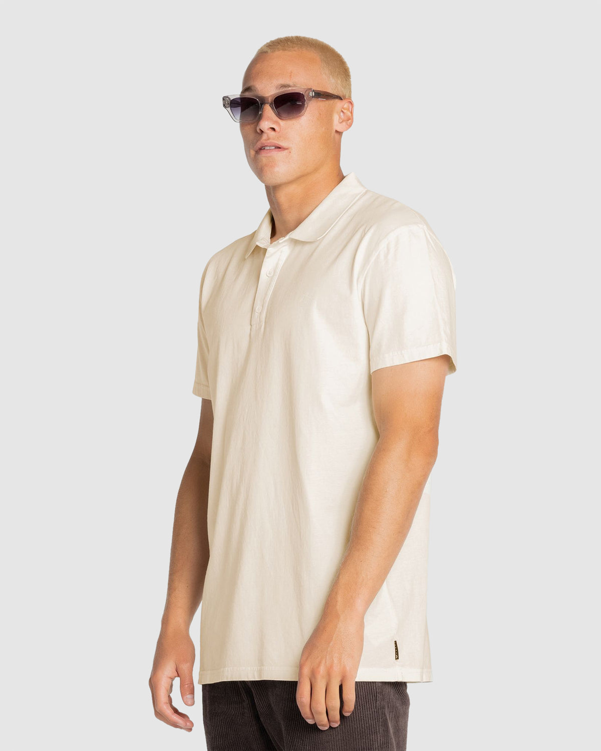 MENS COMP WASH SHORT SLEEVE POLO SHIRT
