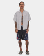 Mens Laps Elastic Swim Shorts