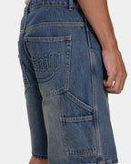 Mens Devilish Carpenter Denim Shorts