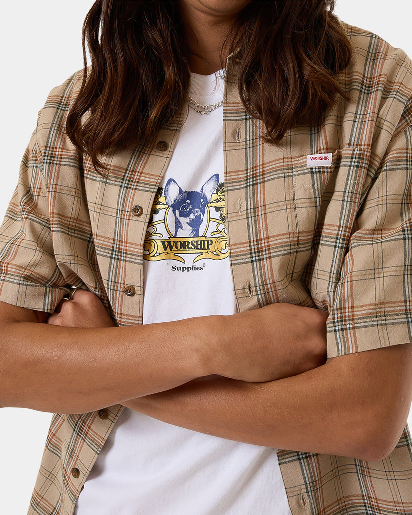 Mens Hank Short Sleeve Work Shirt