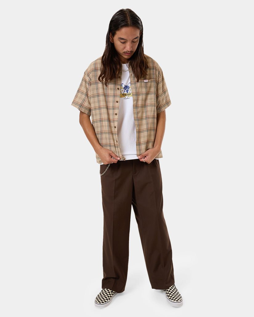 Mens Hank Short Sleeve Work Shirt