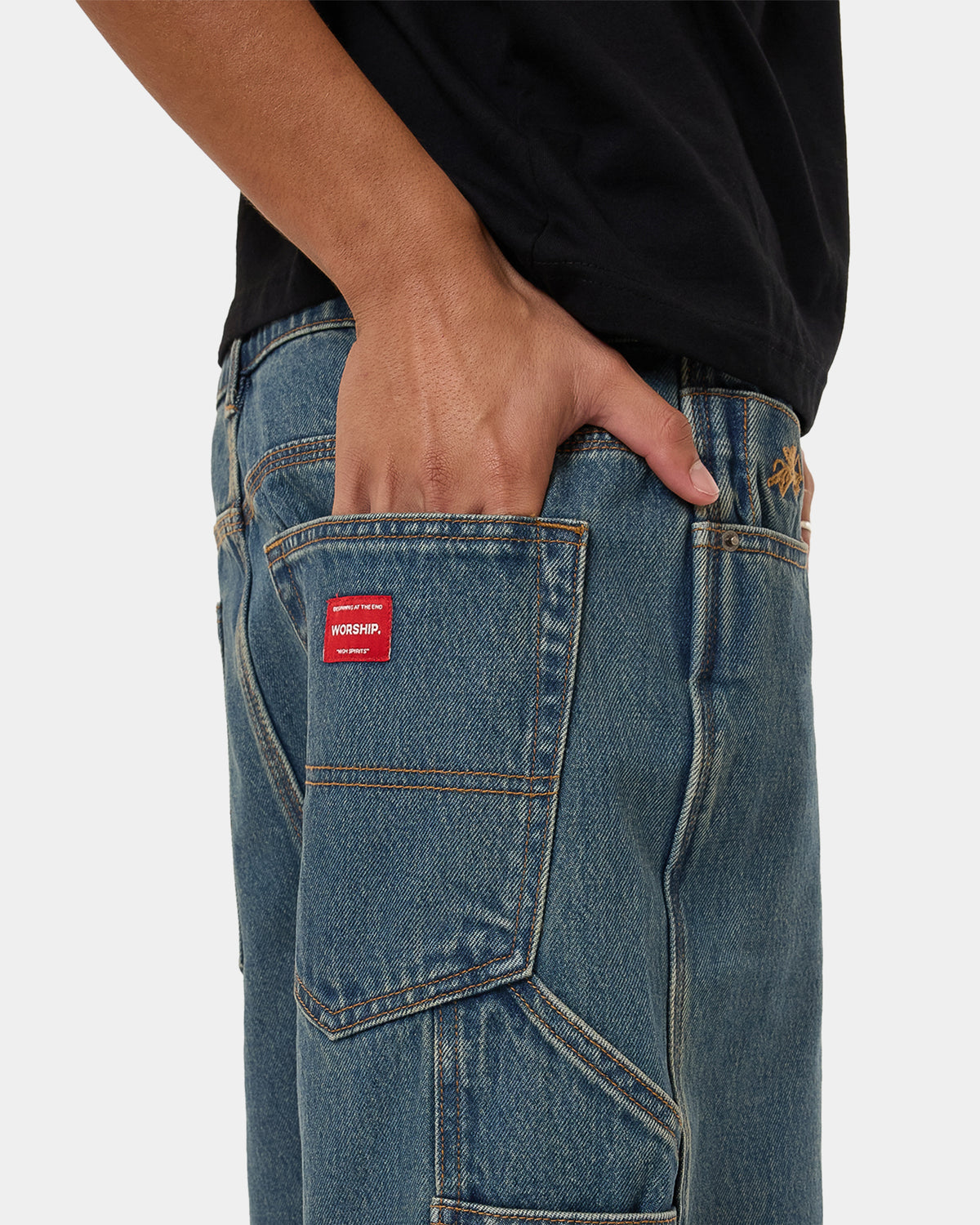 MENS TRY AGAIN CARPENTER SHORTS
