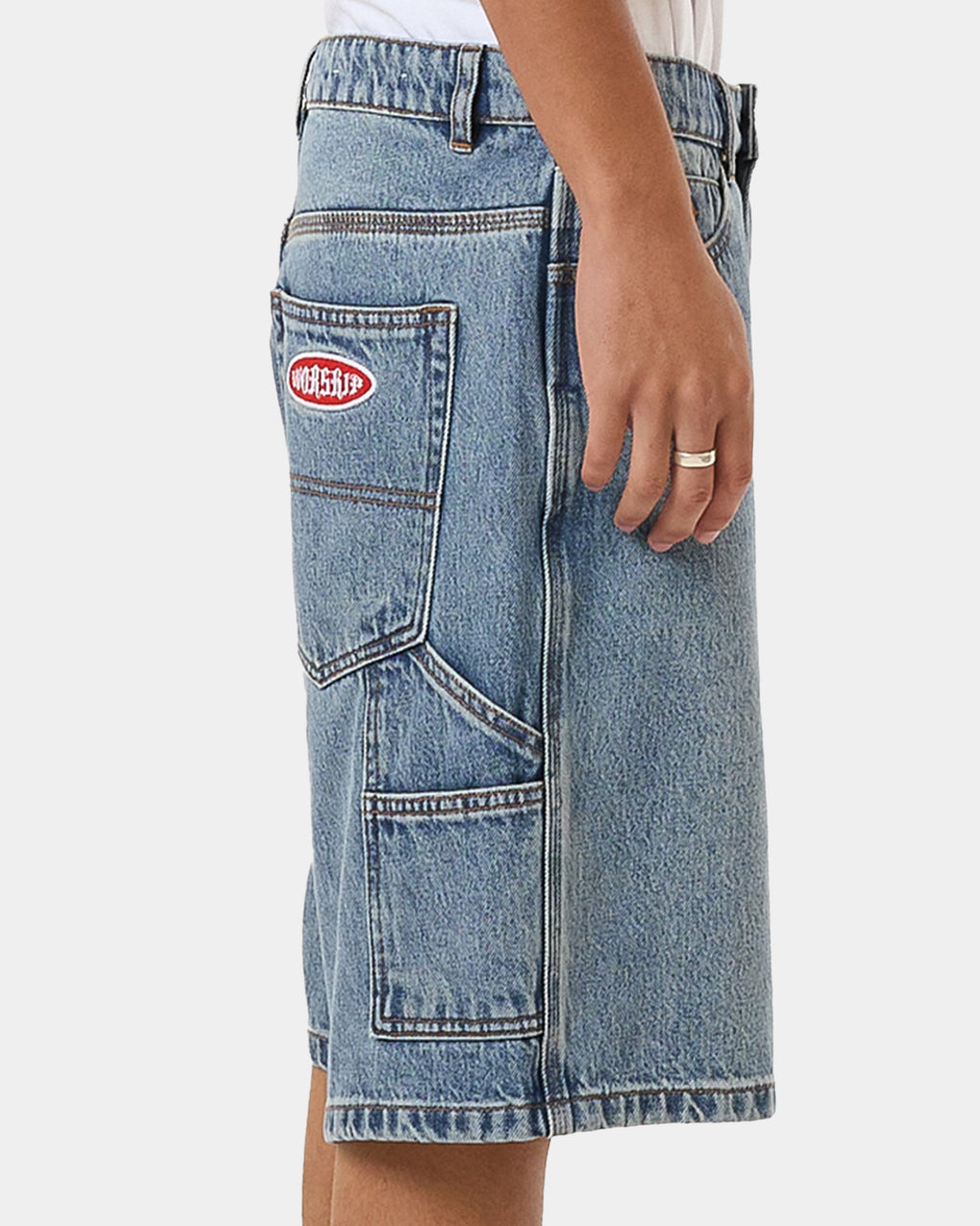 MENS CHALICE LOUNGER DENIM SHORTS