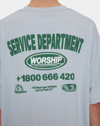 Mens Department Oversized Cropped T-Shirt
