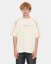 Mens Frequency 2 Panel Oversized Raglan T-Shirt