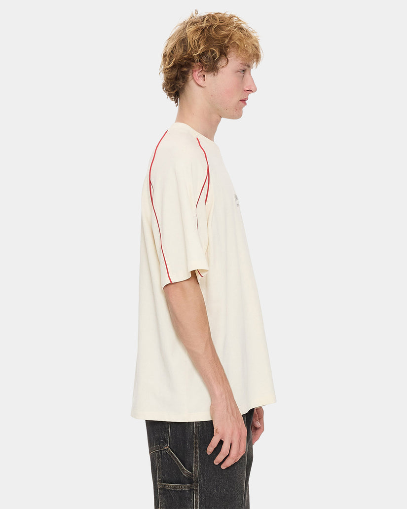 Mens Frequency 2 Panel Oversized Raglan T-Shirt