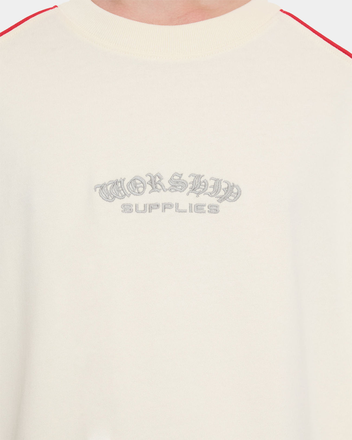 Mens Frequency 2 Panel Oversized Raglan T-Shirt