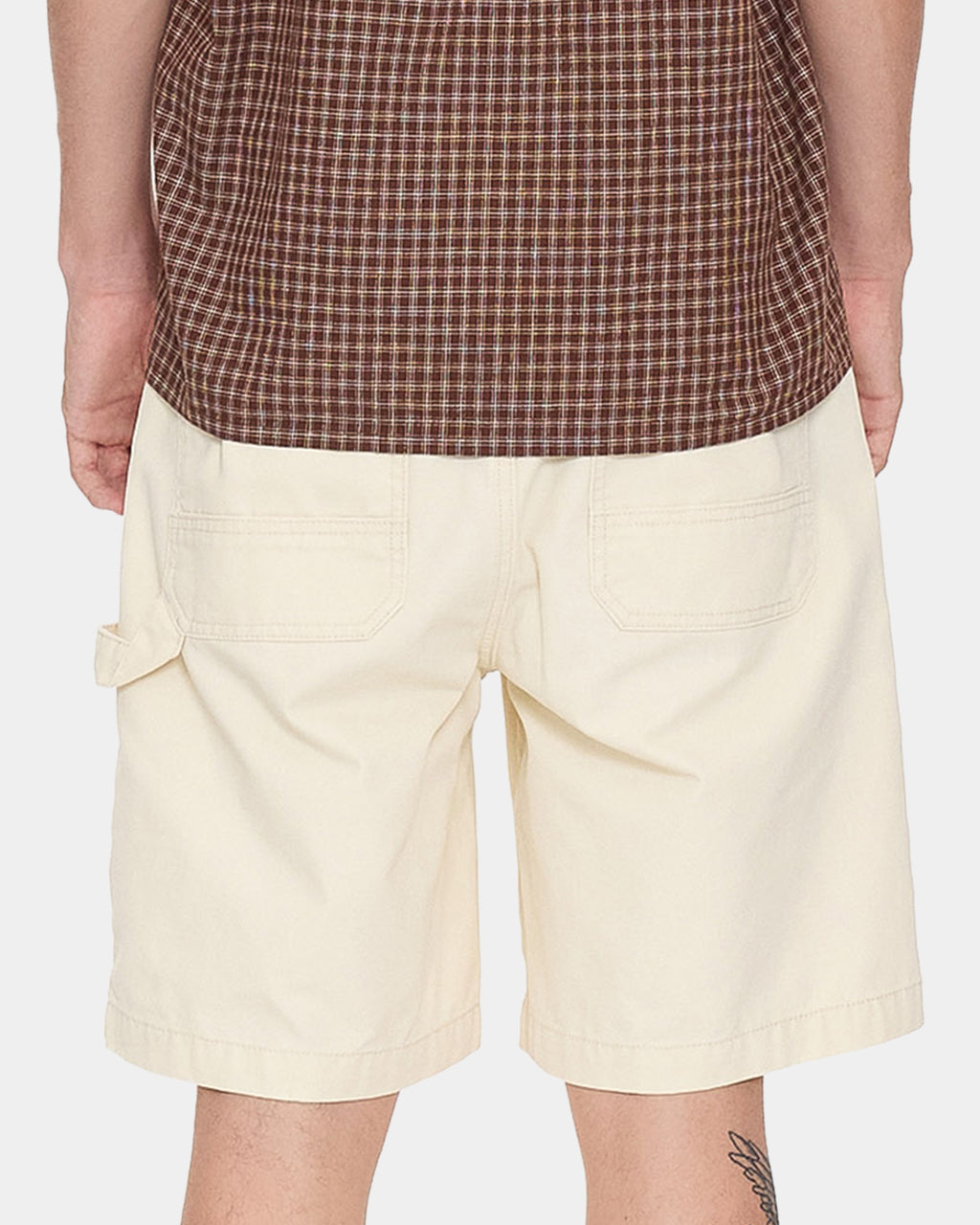 Mens Canvas Utility Carpenter Shorts