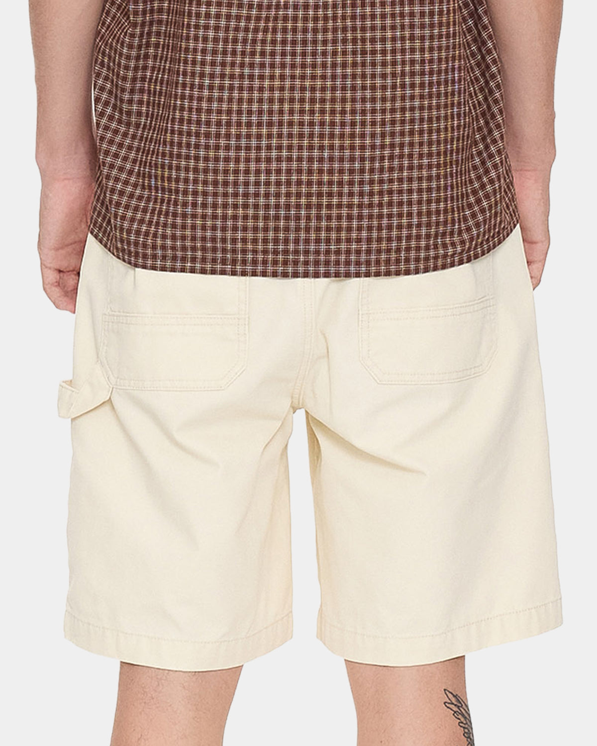 Mens Canvas Utility Carpenter Shorts