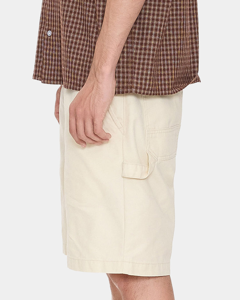 Mens Canvas Utility Carpenter Shorts