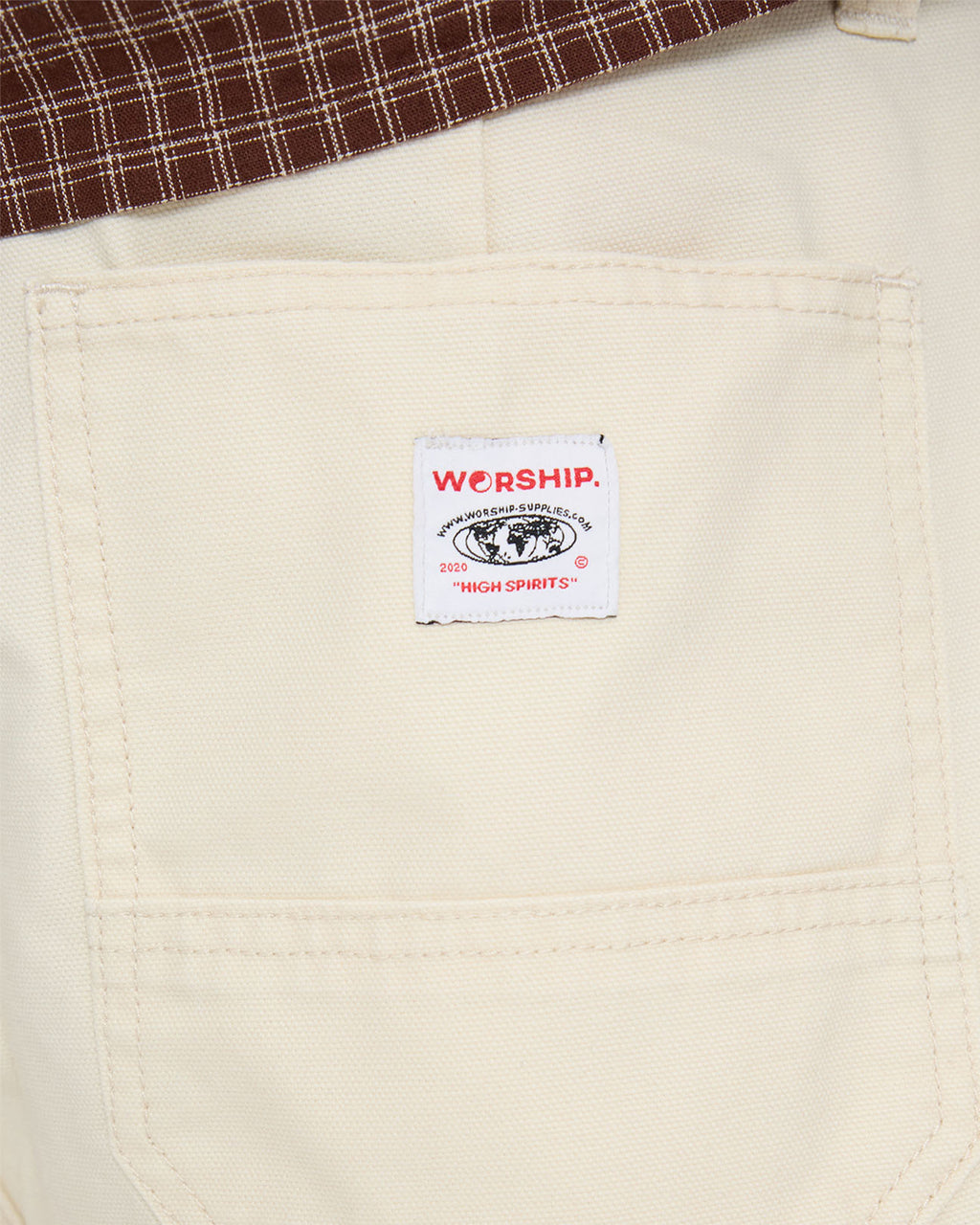 Mens Canvas Utility Carpenter Shorts