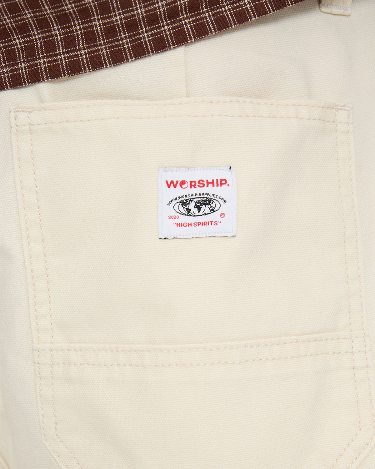 Mens Canvas Utility Carpenter Shorts