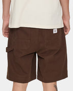 Mens Canvas Utility Carpenter Shorts