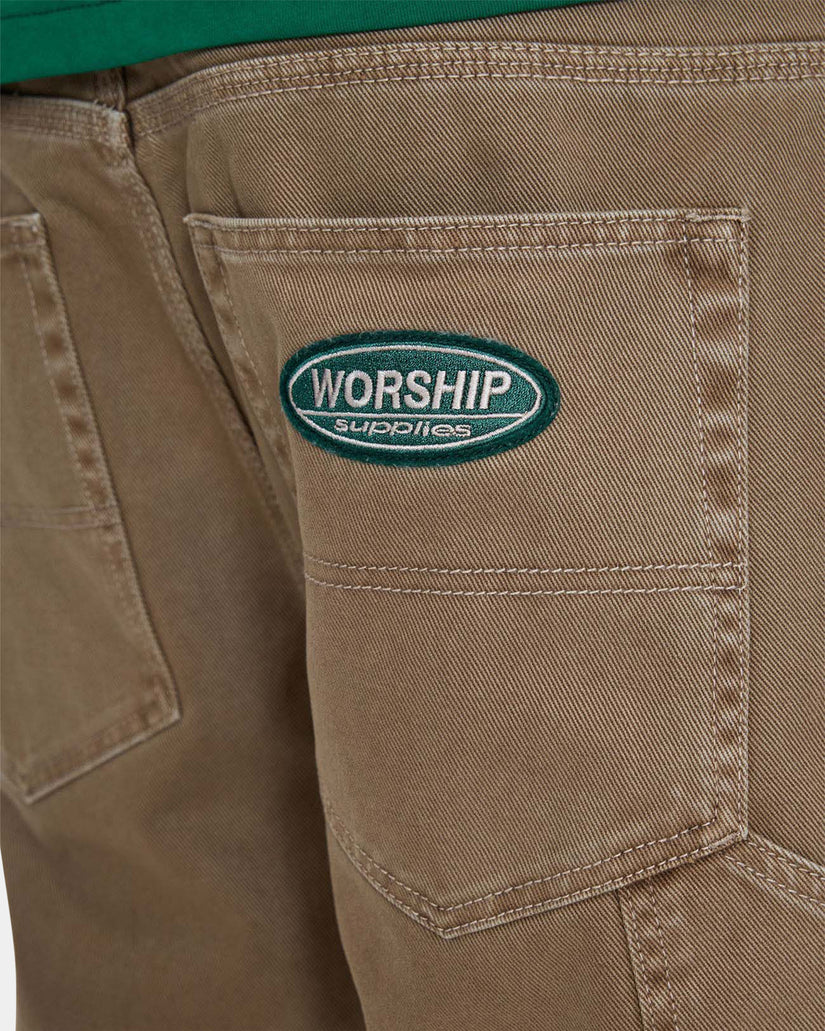 Mens Department Carpenter Denim Shorts