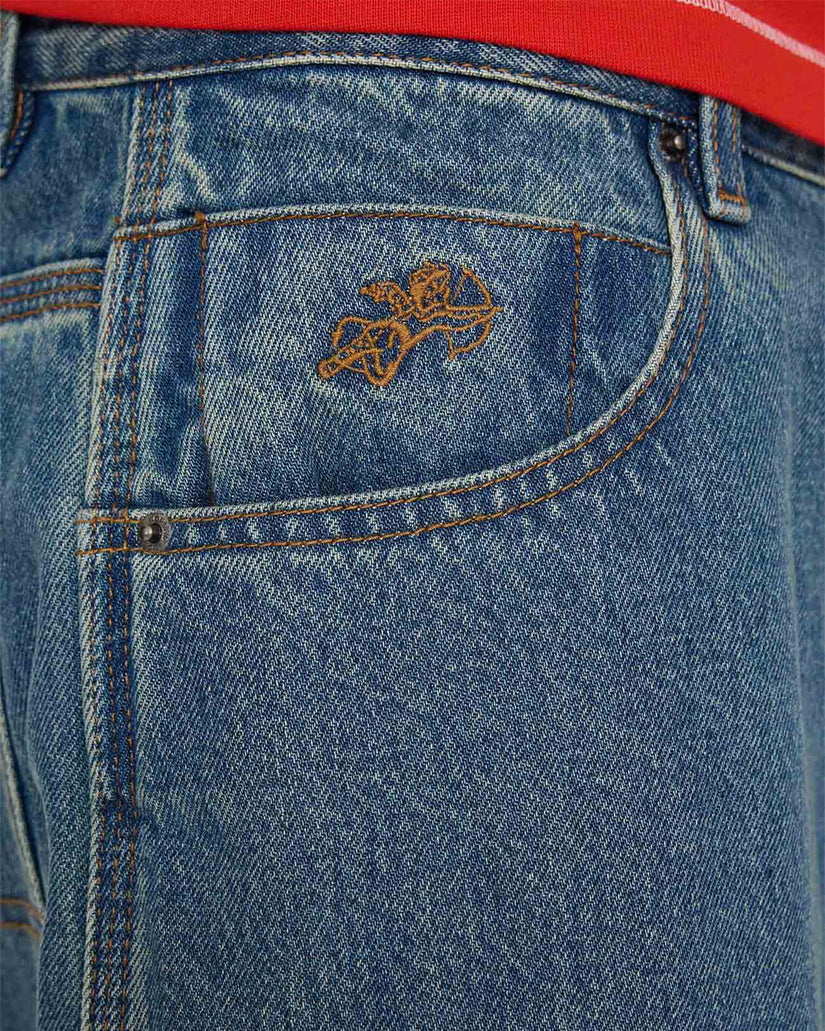 Mens Hot Gossip Big Dawg Denim Shorts