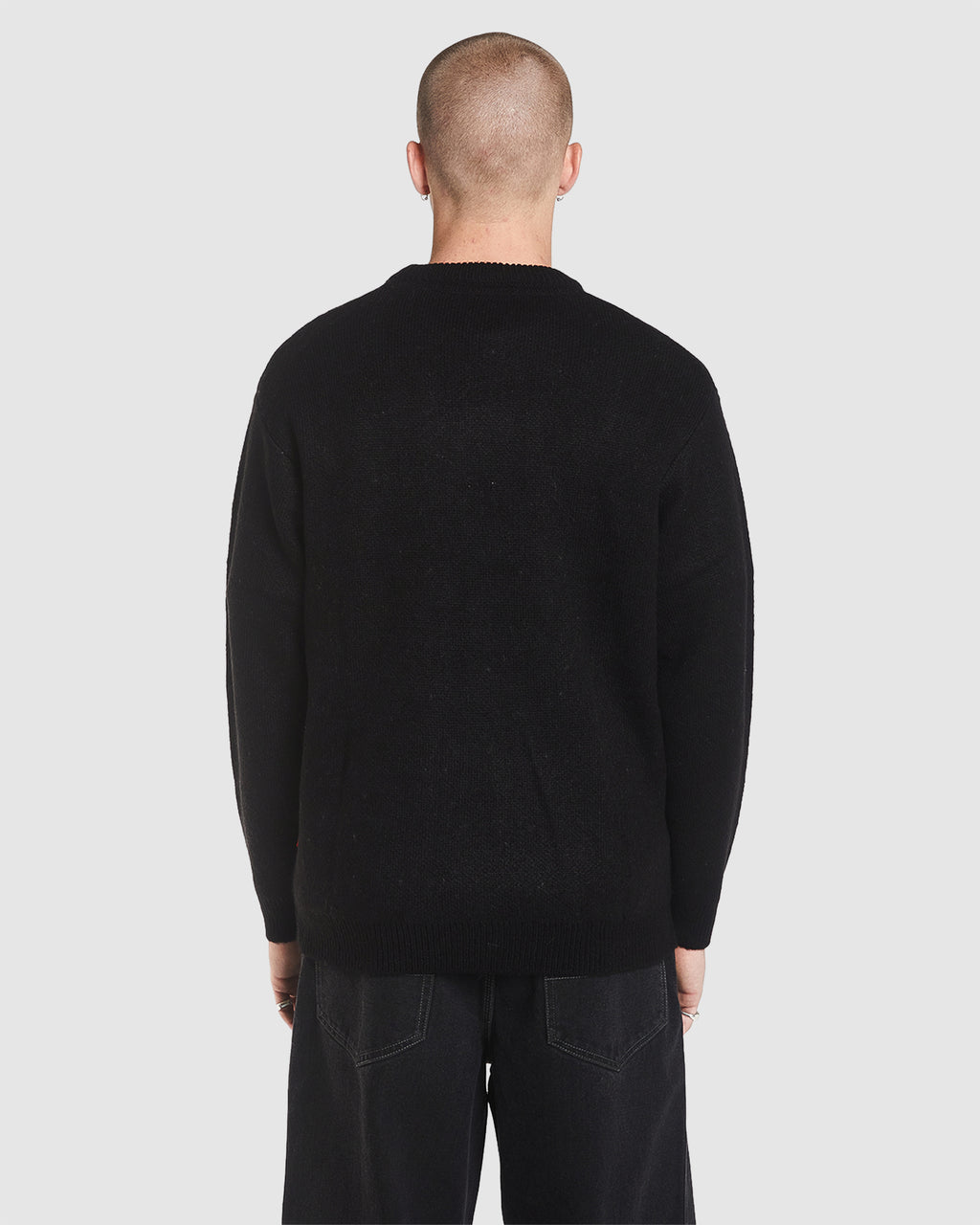 MENS CHERUB BRUSHED CREW KNIT