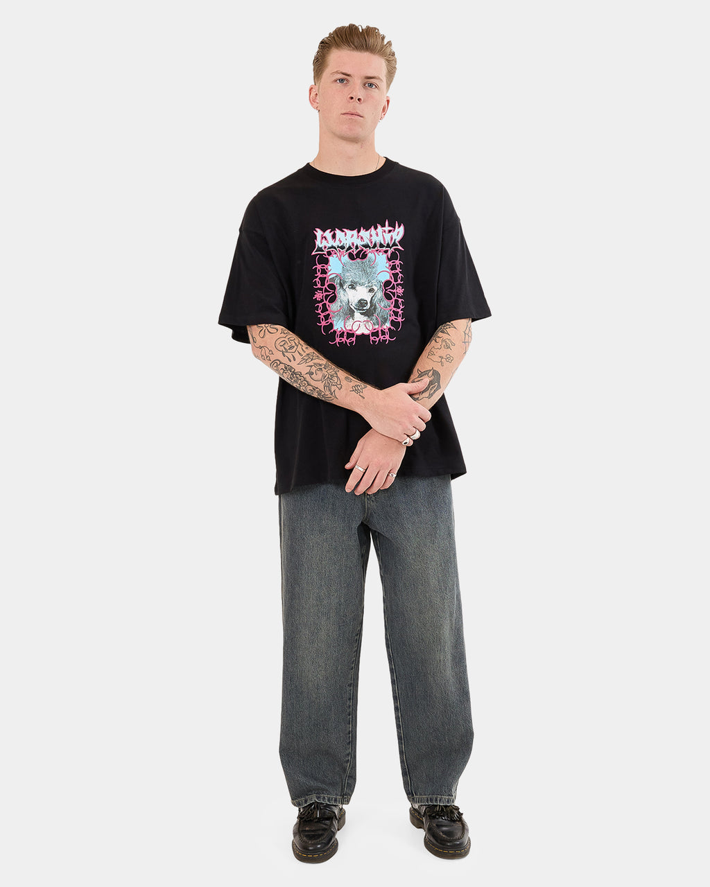 Mens Gnasher Oversized T-Shirt