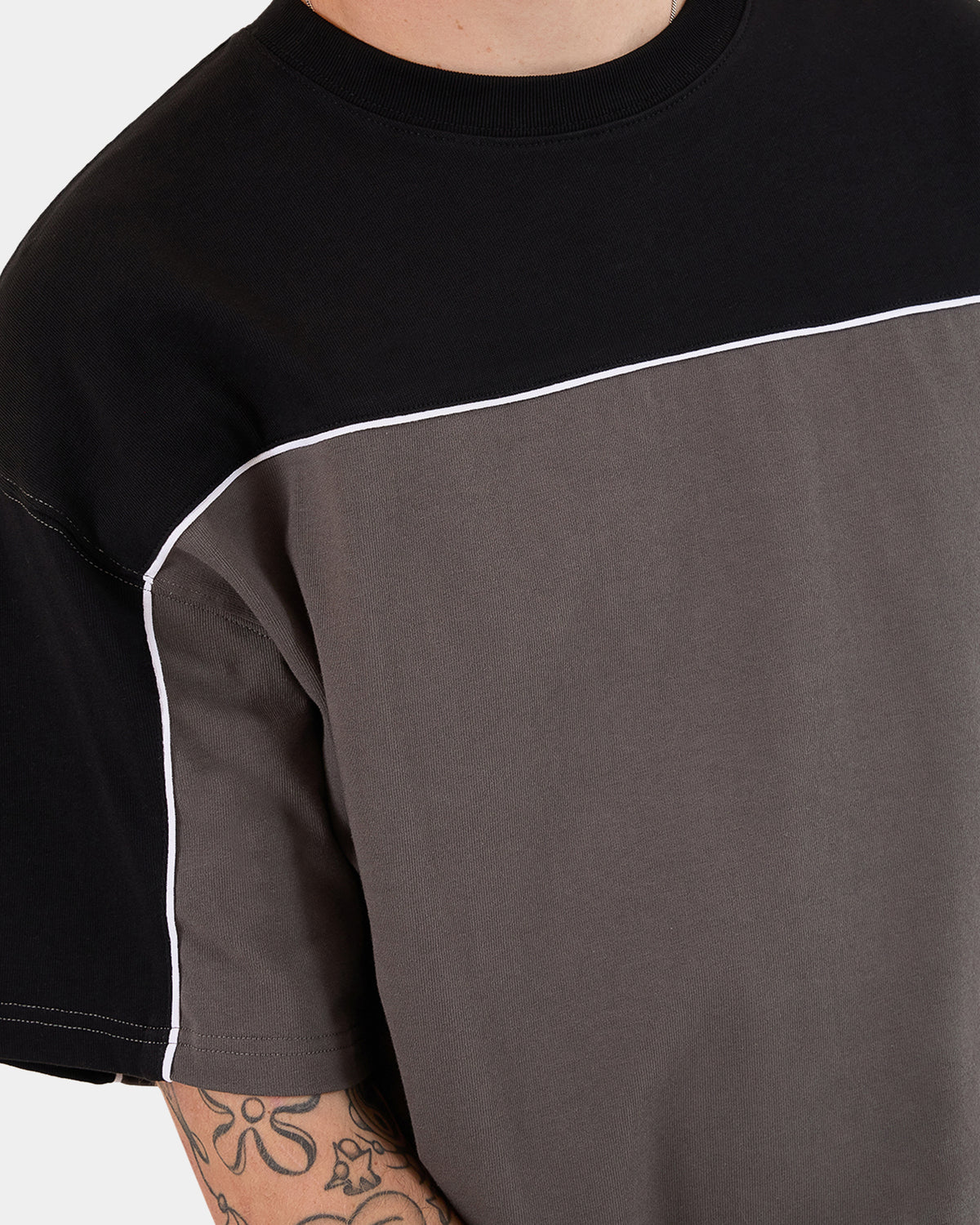 Mens Striker Paneled Oversized T-Shirt