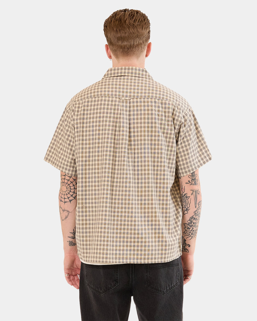 Mens Brassy Short Sleeve Shirt