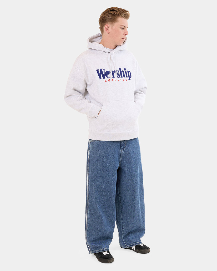 Mens Smoko Fleece Pullover Hoodie