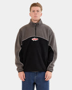 Mens Striker Quarter Zip Pullover Sweatshirt