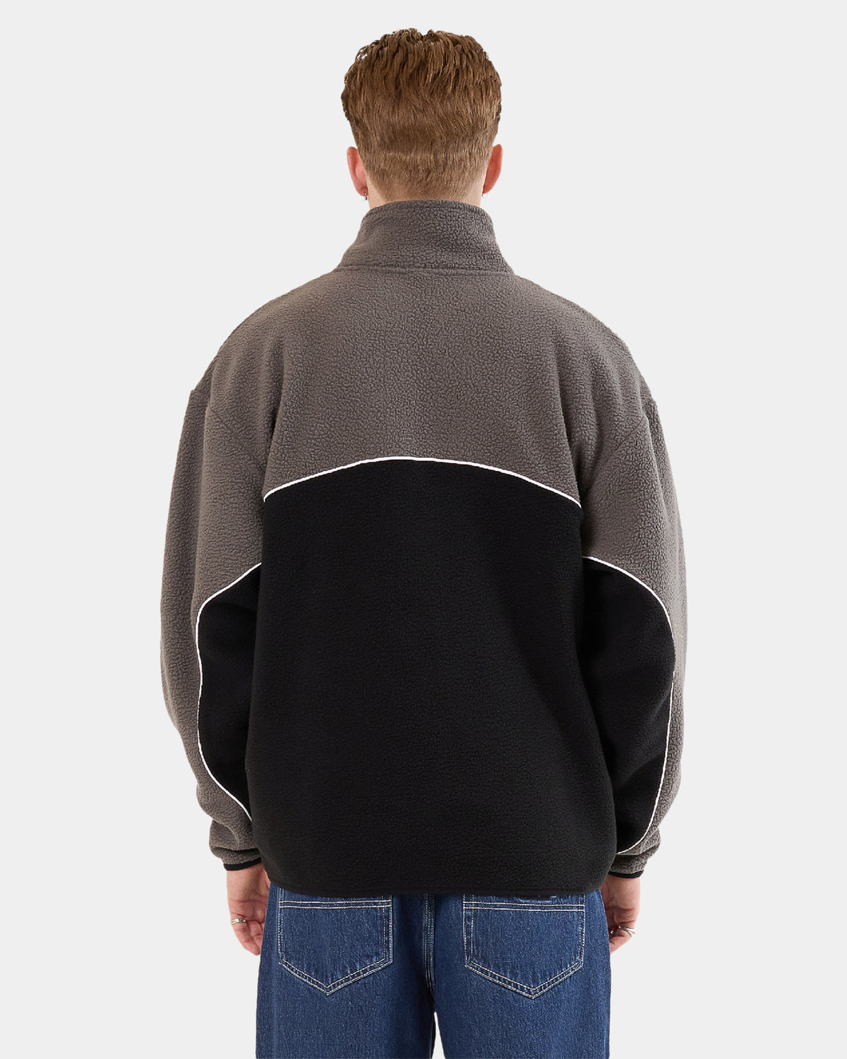 Mens Striker Quarter Zip Pullover Sweatshirt