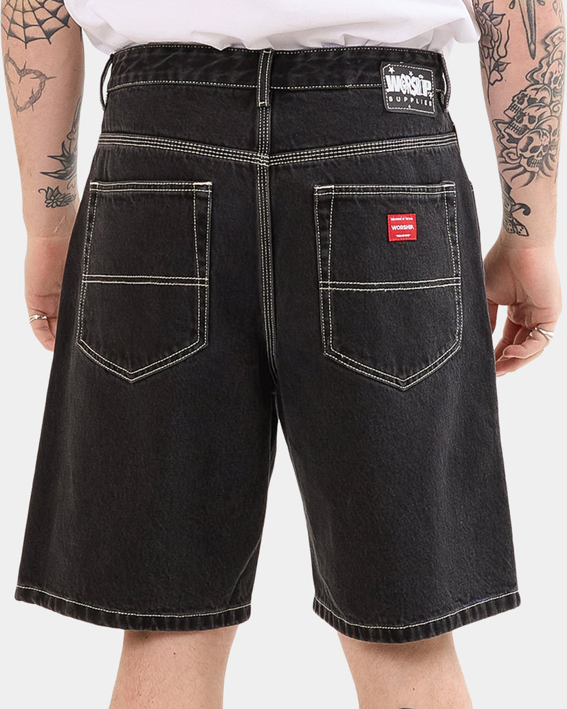 Mens Chico Big Dawg Denim Shorts