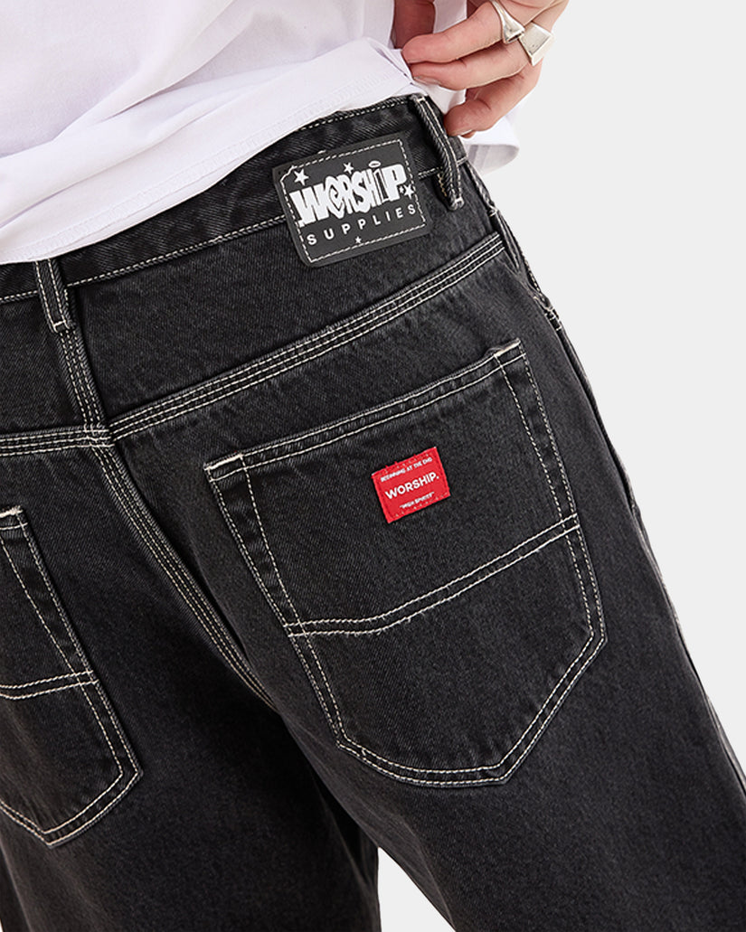 Mens Chico Big Dawg Denim Shorts