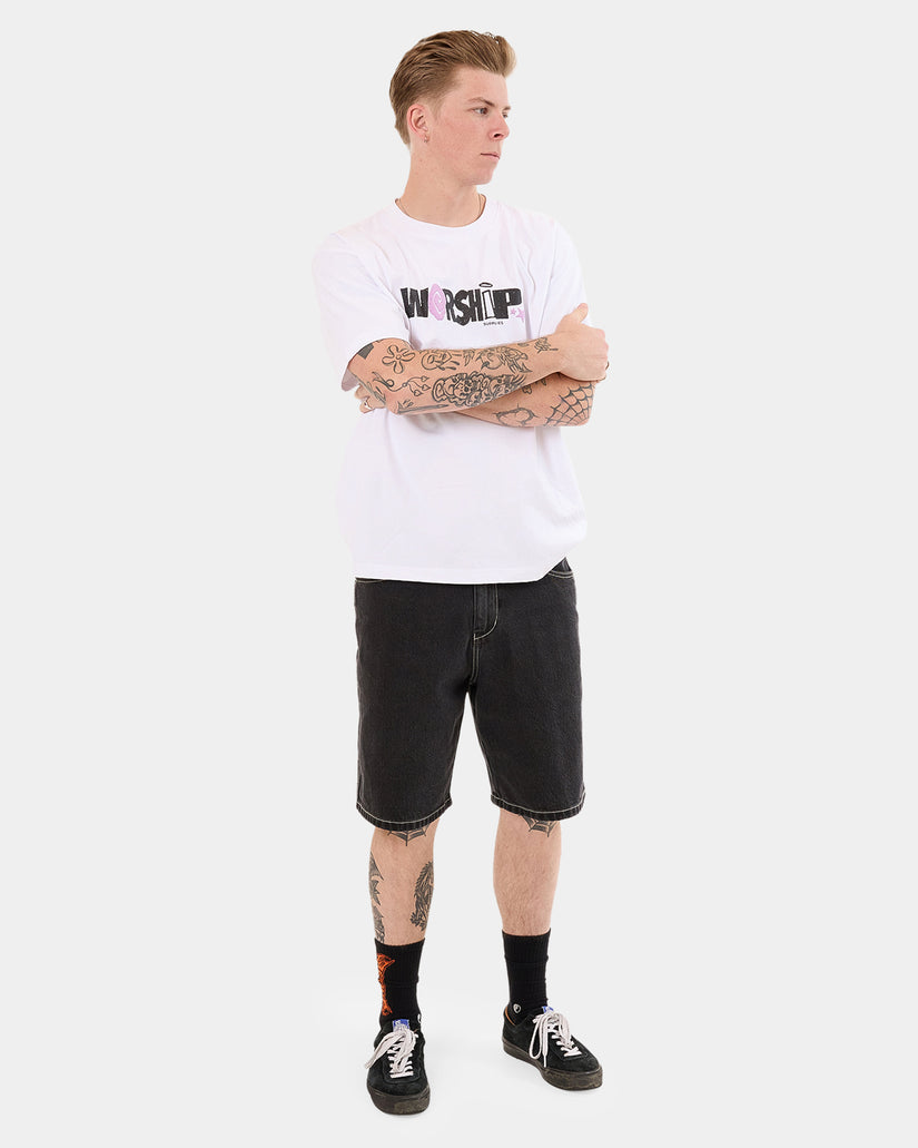 Mens Chico Big Dawg Denim Shorts