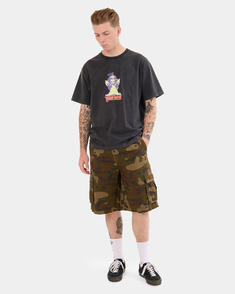 Mens Stealth Cargo Shorts