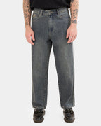 Mens Heavy Heart Big Lounger Denim Jeans