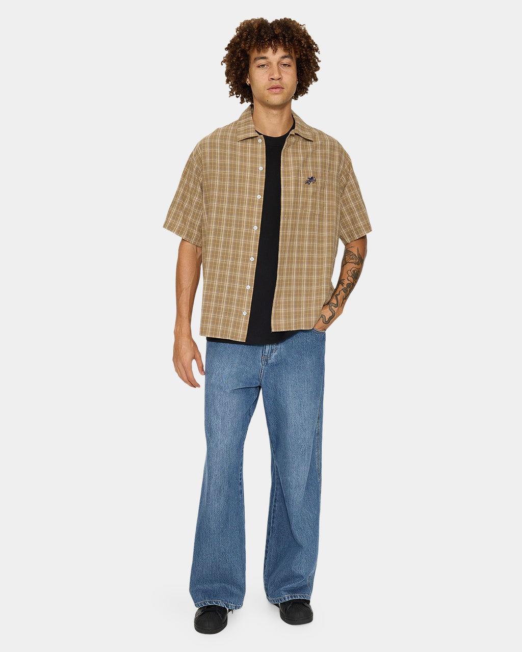Mens Cherub Short Sleeve Shirt