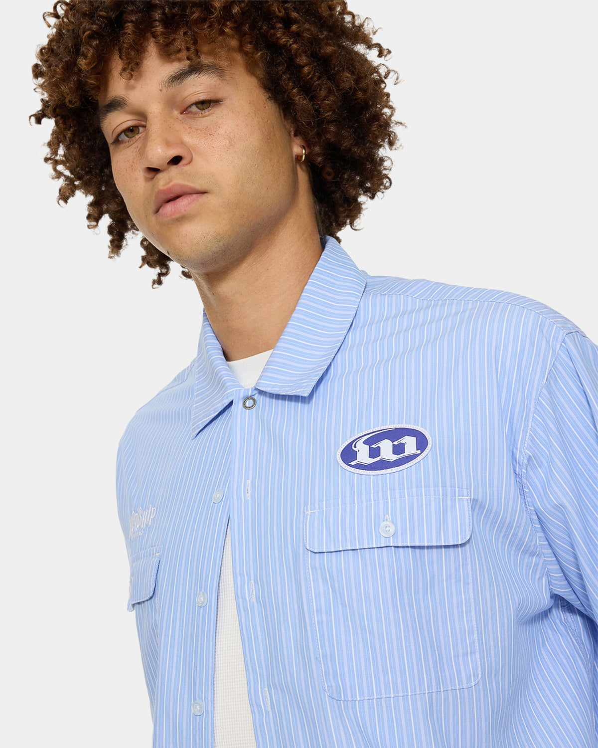 Mens Morality Box Crop Short Sleeve Shirt