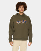 Mens Line Stepper Pullover Hoodie