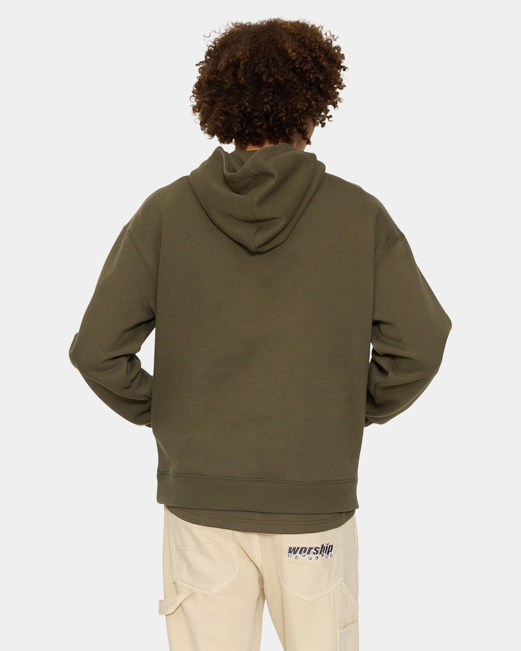 Mens Line Stepper Pullover Hoodie