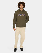 Mens Line Stepper Pullover Hoodie