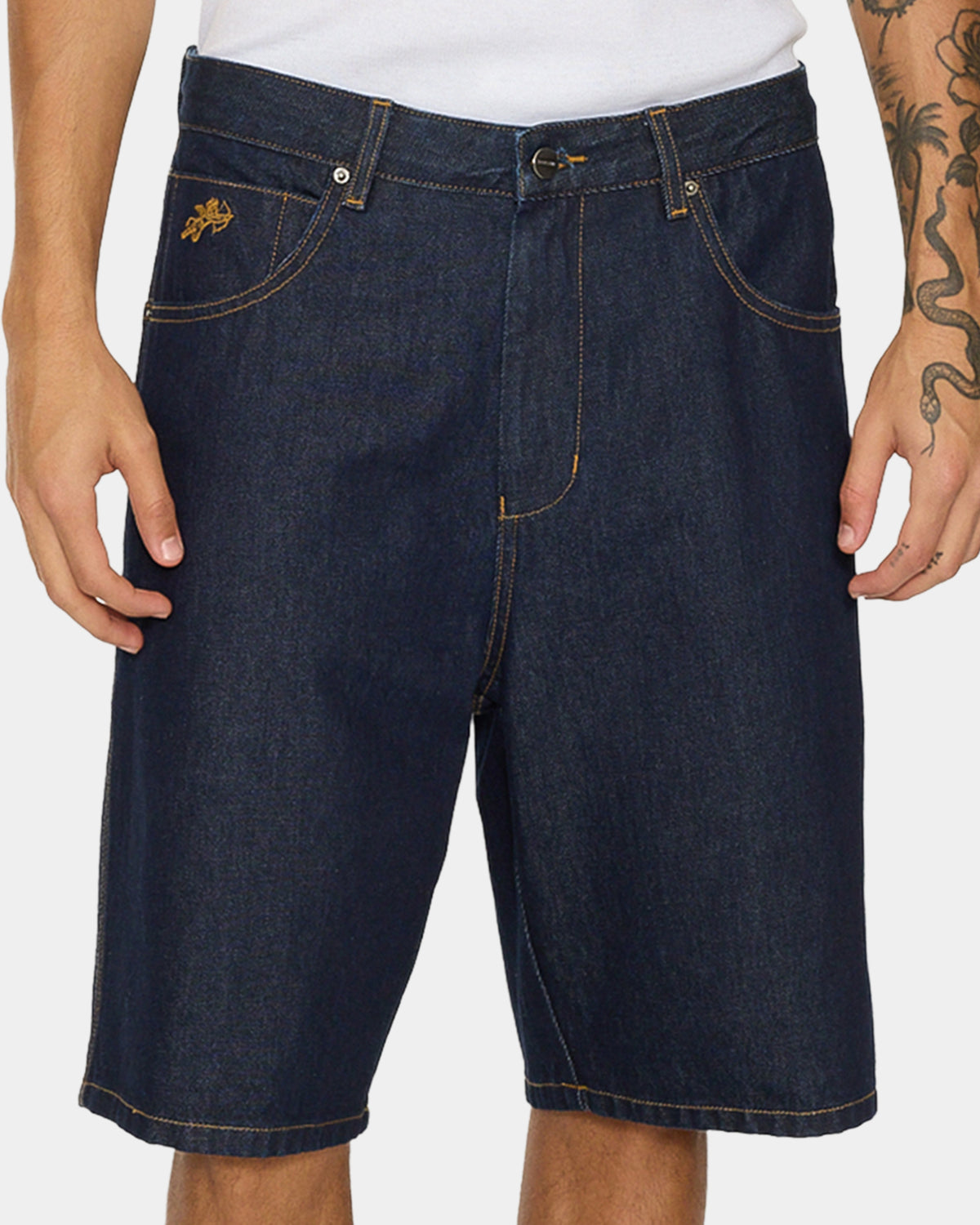 Mens Morality Big Dawg Denim Shorts