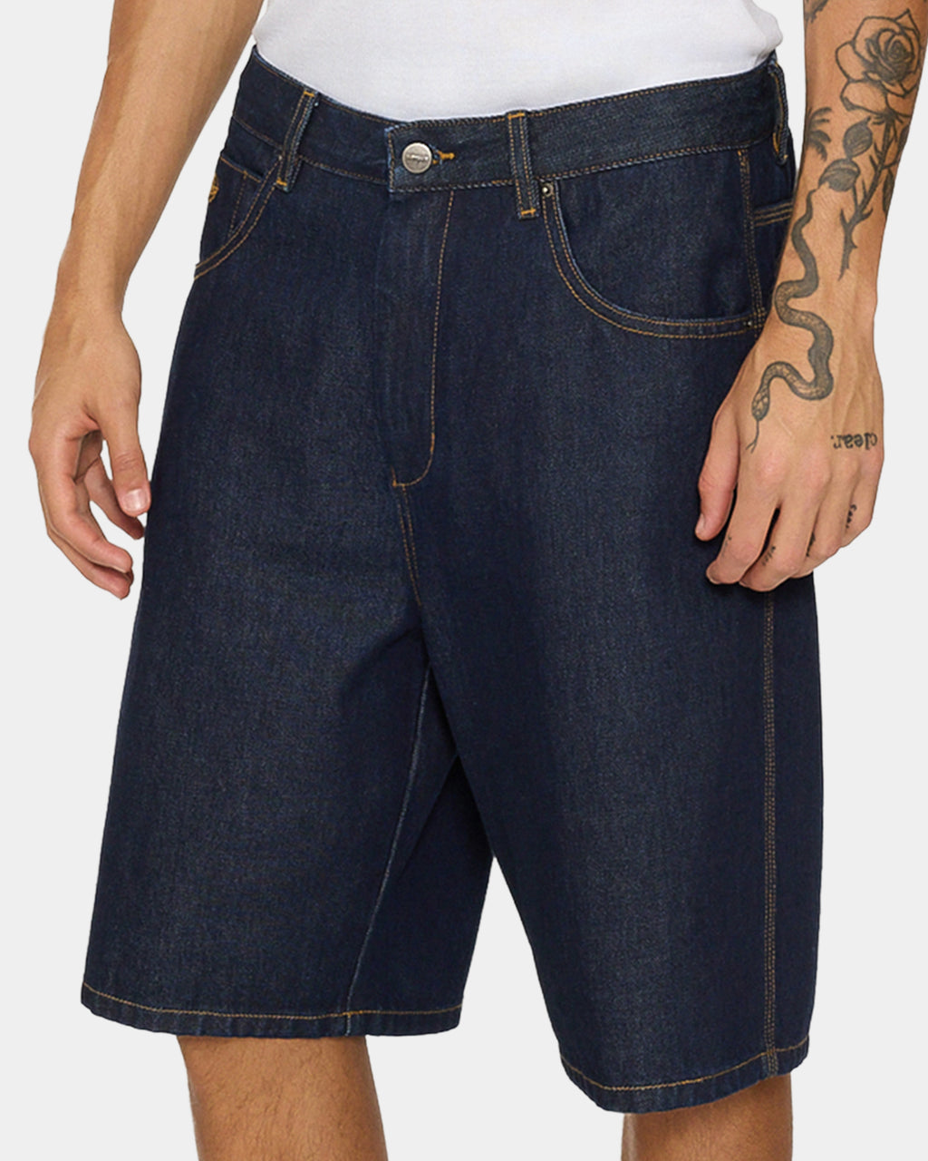 Mens Morality Big Dawg Denim Shorts