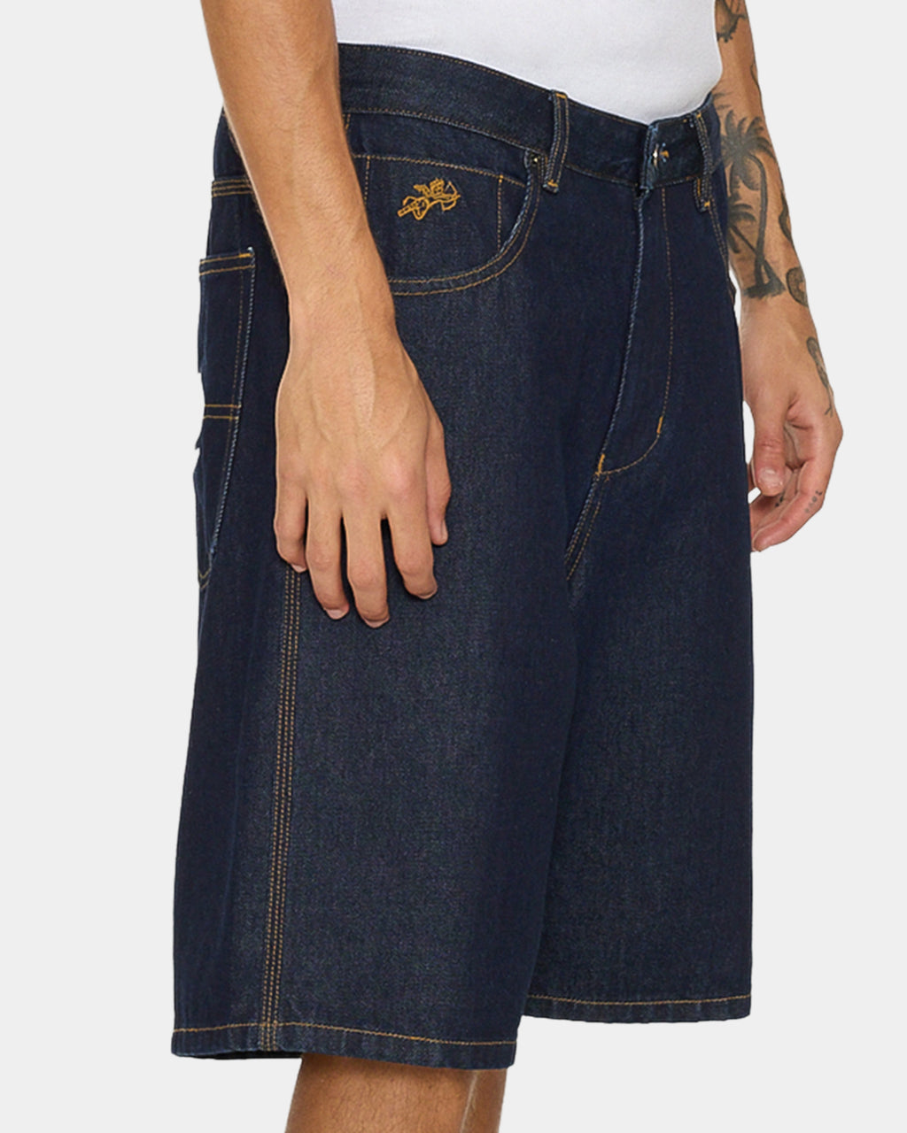 Mens Morality Big Dawg Denim Shorts