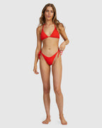 WOMENS TERRY SLIDE BIKINI TOP