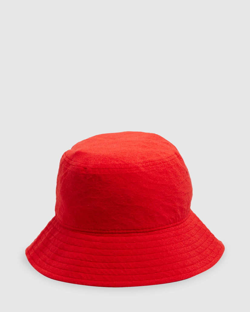 WOMENS TERRY BUCKET HAT