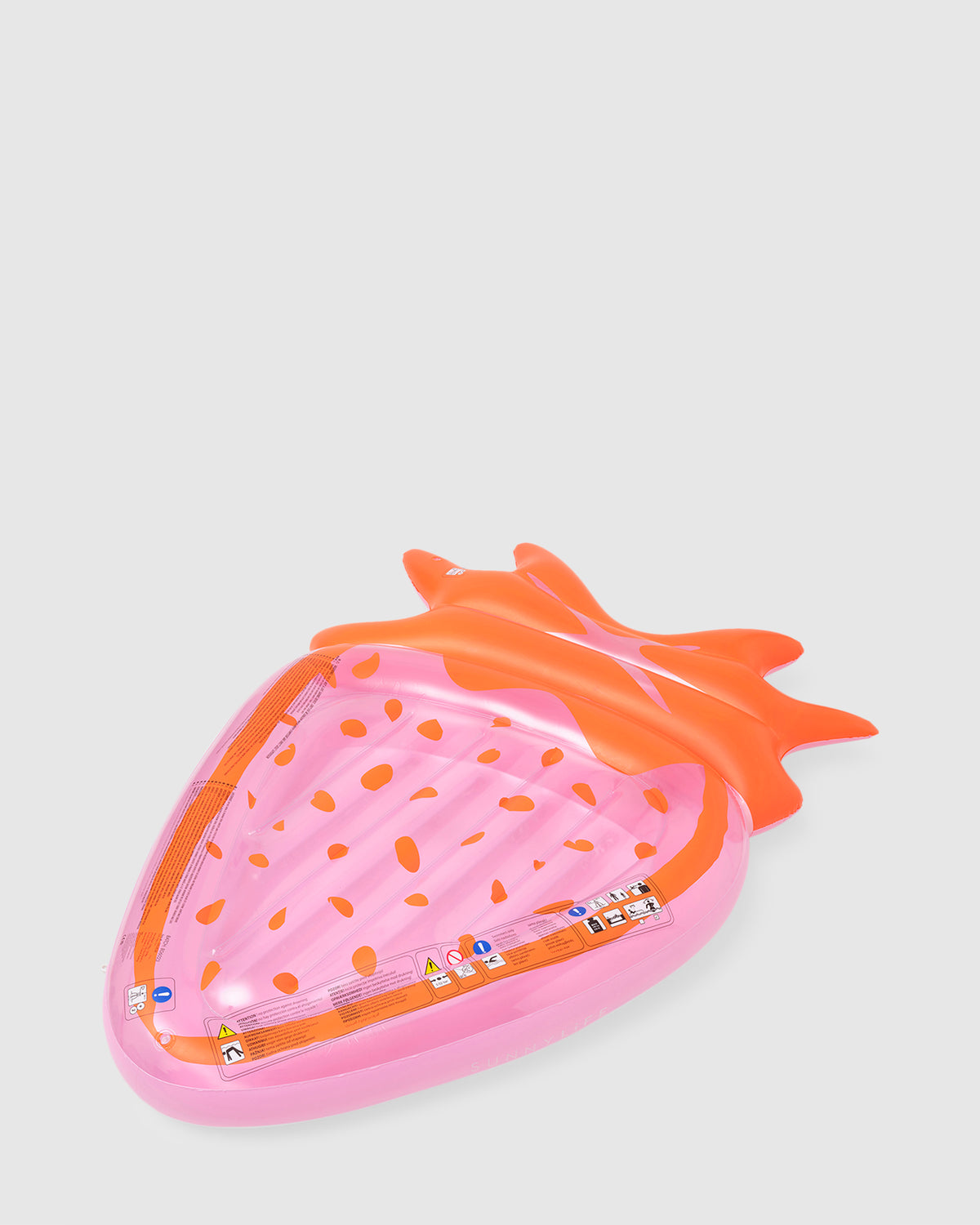 Luxe Lie-On Float Strawberry Inflatable