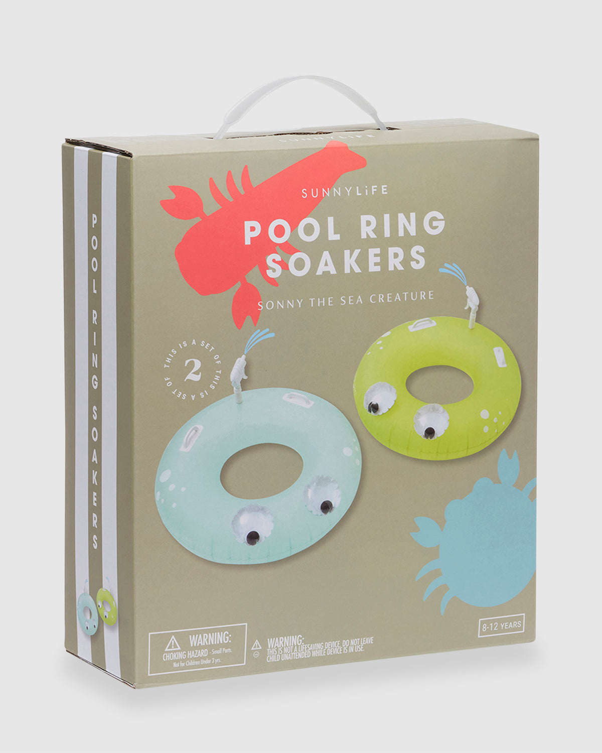Sonny The Sea Creature Citrus Pool Ring