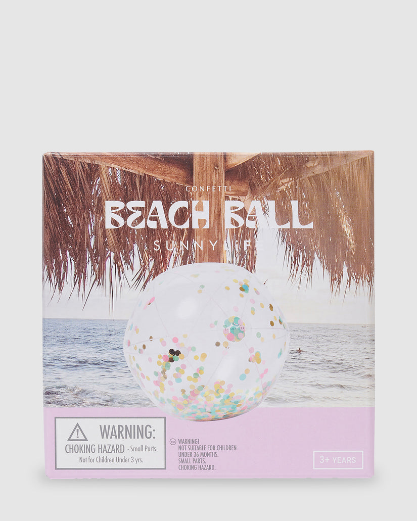 INFLATABLE BEACH BALL CONFETTI