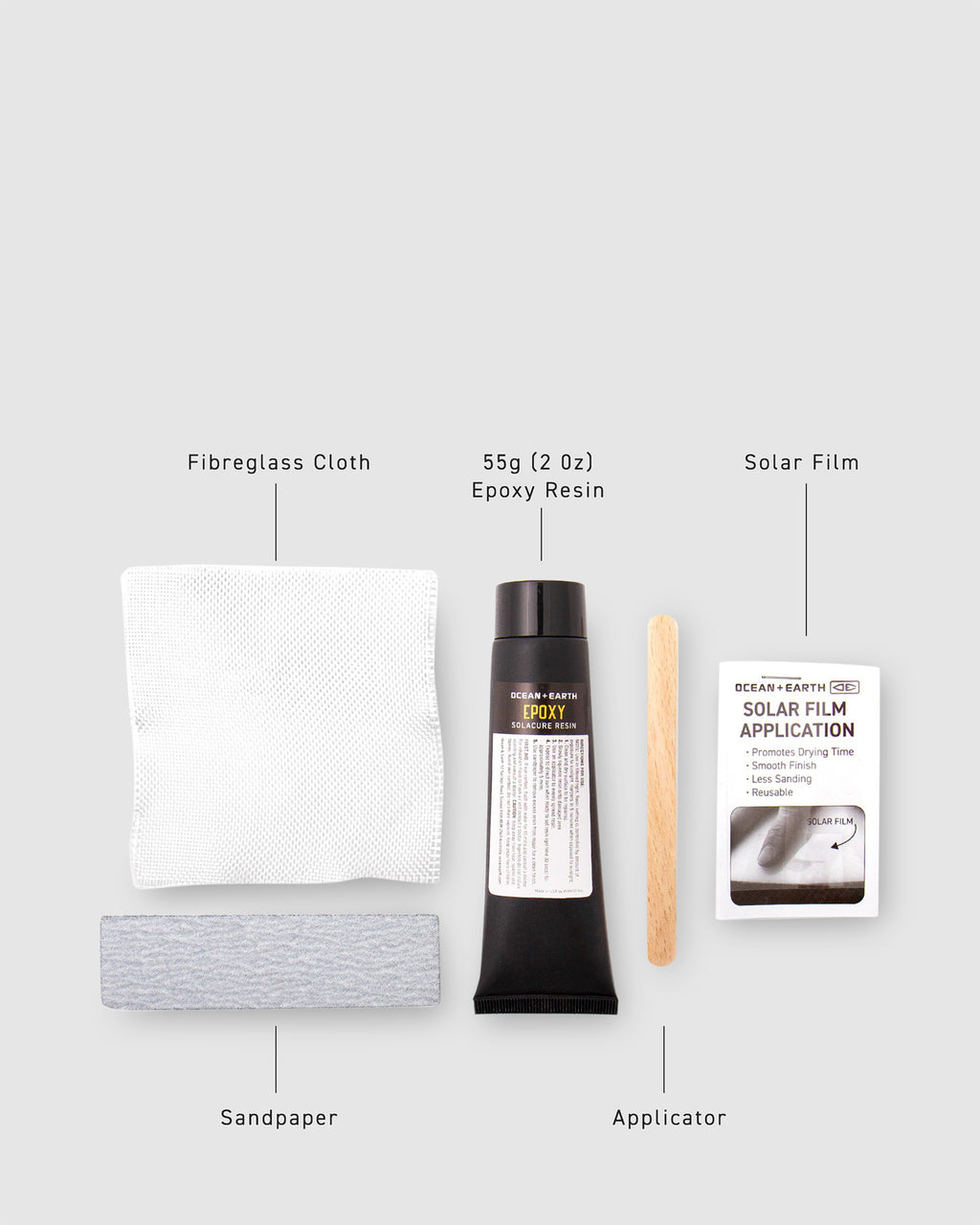 Epoxy Solarcure Resin Surfboard Repair Kit