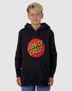 Boys 8-16 Classic Dot Front Hoodie